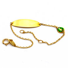 Real Gold Beetle Bracelet 1913/2 K1057 - 18K Gold Jewelry