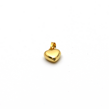 Real Gold Small 3D Heart Pendant 2553 P 1689