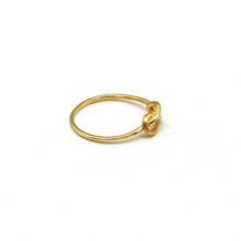 Real Gold Plain Knot Ring 6383 (SIZE 4.5) R2345