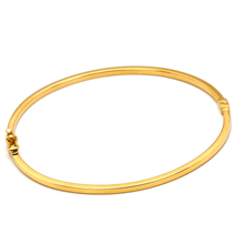 Real Gold Plain Bangle 58 MM 0477 (SIZE 16) BA1331