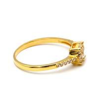 Real Gold Luxury Stone Ring 5405 (SIZE 6) R1694