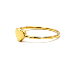 Real Gold Plain Heart Ring 6177 (Size 5.5) R1701