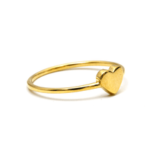Real Gold Plain Heart Ring 6177 (Size 5.5) R1701