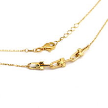 Real Gold GZTF Hardware Chain Necklace 6637 N1340