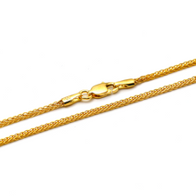 Real Gold Wide Wheat Chain HSPRTDK 4170 (40 C.M) CH1188