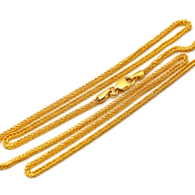 Real Gold Wide Wheat Chain HSPRTDK 4170 (50 C.M) CH1081