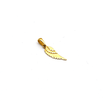 Real Gold Angel Wing Pendant 0196 P 1857