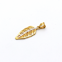 Real Gold 2 Color Leaf Pendant GL0642 P 1698