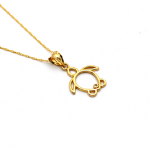 Real Gold Turtle Necklace GL1646 CWP 1702