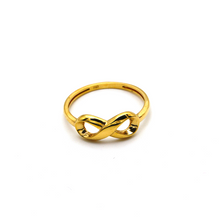 Real Gold Plain Infinity Ring 6242 (SIZE 6) R1719