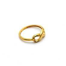 Real Gold Plain Infinity Ring 6242 (SIZE 10) R2194