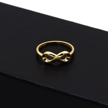Real Gold Plain Infinity Ring 6242 (SIZE 6) R1719