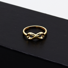 Real Gold Plain Infinity Ring 6242 (SIZE 8) R1720