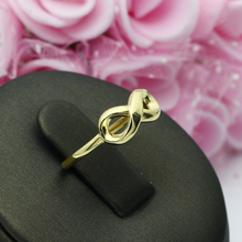 Real Gold Plain Infinity Ring 6242 (SIZE 5) R1718