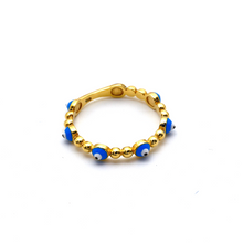 Real Gold Evil Ball Eye Ring (SIZE 5) 6131/1 R1730