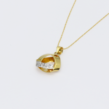 Real Gold 2 Color Necklace 6005 - 18K Gold Jewelry