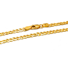 Real Gold Solid Figaro Men Chain Necklace 7908 (70 C.M) A CH1208