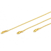 Real Gold Chain Extension With Lobestor Lock 7957 (5 C.M) CH1184