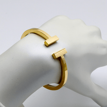 Real Gold GZTF Plain Bangle BLZ 0322 (SIZE 18) A BA1341