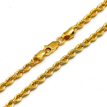 Real Gold Solid Thick Rope Men Chain 4 MM 2603 (45 C.M) CH1203