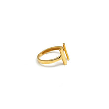 Real Gold GZTF Plain Round Ring 0298-2YZ (SIZE 5.5) R2526