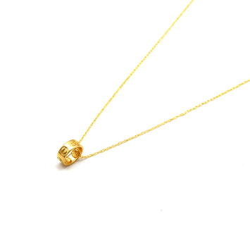 Real Gold Roller Necklace GZJCT0036/4k4 CWP 1860