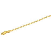 Real Gold Chain Extension With Lobestor Lock 7957 (7.5 C.M) CH1183