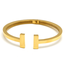 Real Gold GZTF Plain Bangle BLZ 0322 (SIZE 16) A BA1344