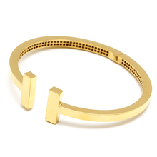 Real Gold GZTF Plain Bangle BLZ 0322 (SIZE 18) A BA1341