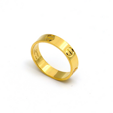 Real Gold GZCR Solid 5 M.M Ring 0211/4 (SIZE 7) R2155