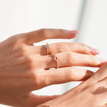Real Gold Infinity Bubble Ring 0126 (Size 5) R1780
