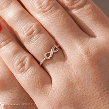 Real Gold Infinity Bubble Ring 0126 (Size 5) R1780